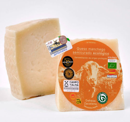 Queso manchego semicurado ecológico