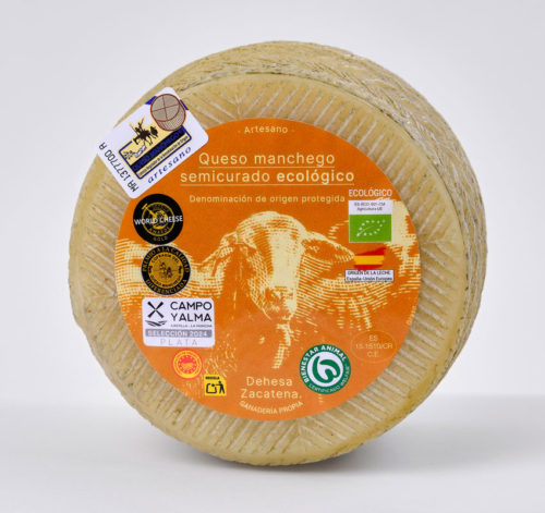 Queso manchego semicurado ecológico