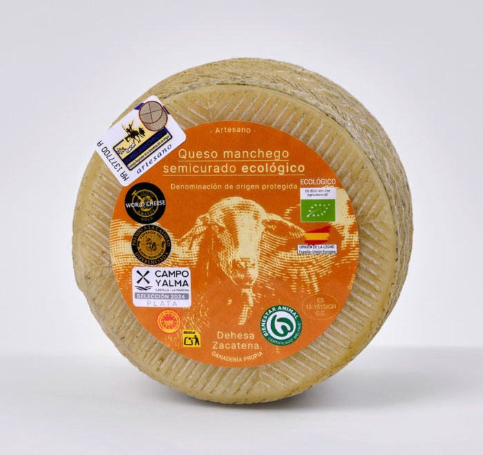 Queso manchego semicurado ecológico